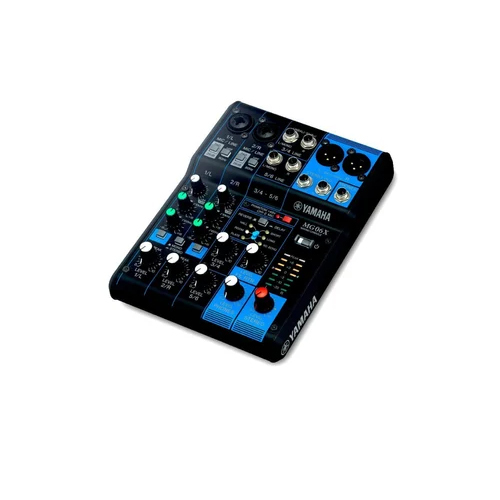 Mg06X Yamaha 6 Channel Mixing Console Audio Mixer - Color: Black