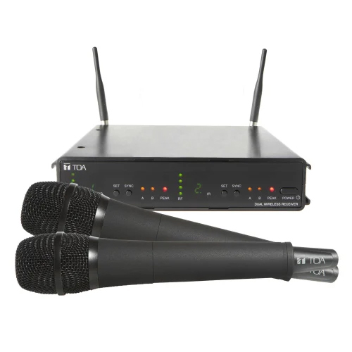 Toa Ws-422-As Dual Channel Wireless Set - Frequency (Mhz): 868 Megahertz (Mhz)