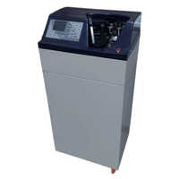 Bundle Note Counting Machine - Grey And Blue Paint Coated, 1500 Notes Per Minute Counting Speed, High Accuracy, 220v Power Consumption, Warranty Included