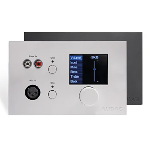 Audac Mwx65 Volume Control Switches - Color: Black And Silver