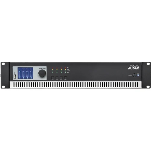 Audac Pmq480 Amplifier - Color: Black