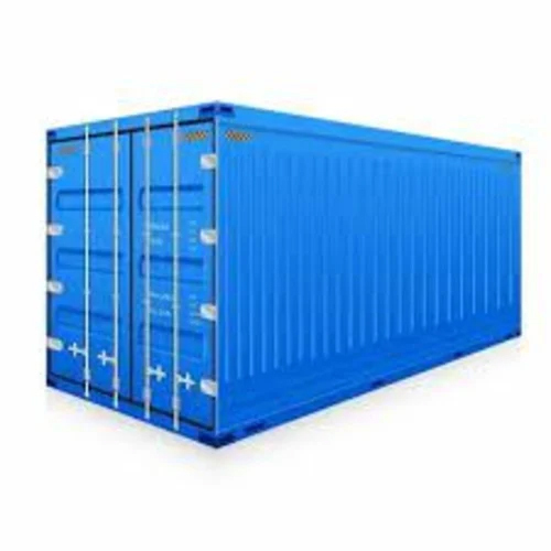 M Shipping Container - 40 Feet Long, 10-12 Feet High | Polished Mild Steel, Industrial-Grade Durability