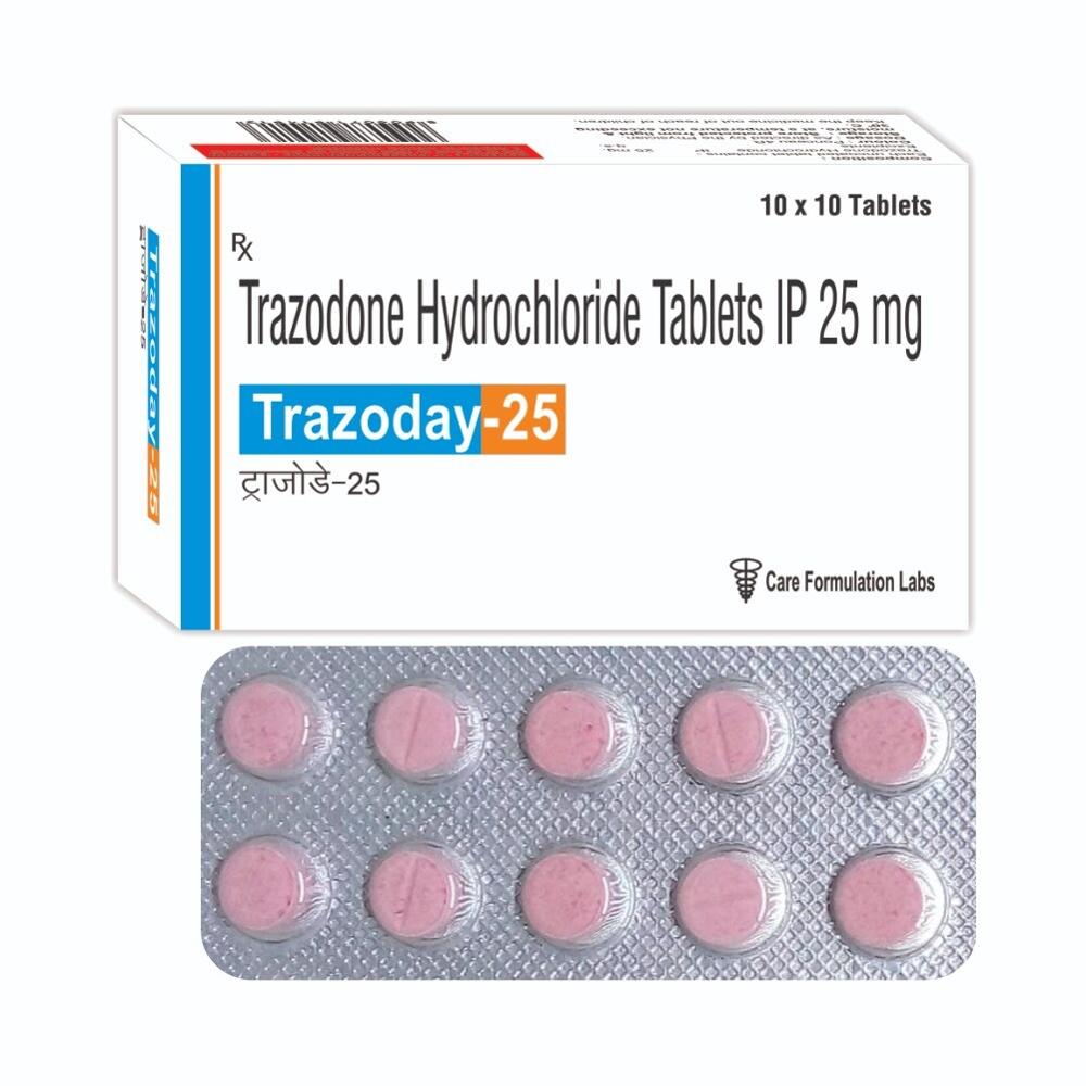 Trazodone HCL IP 25 mg .