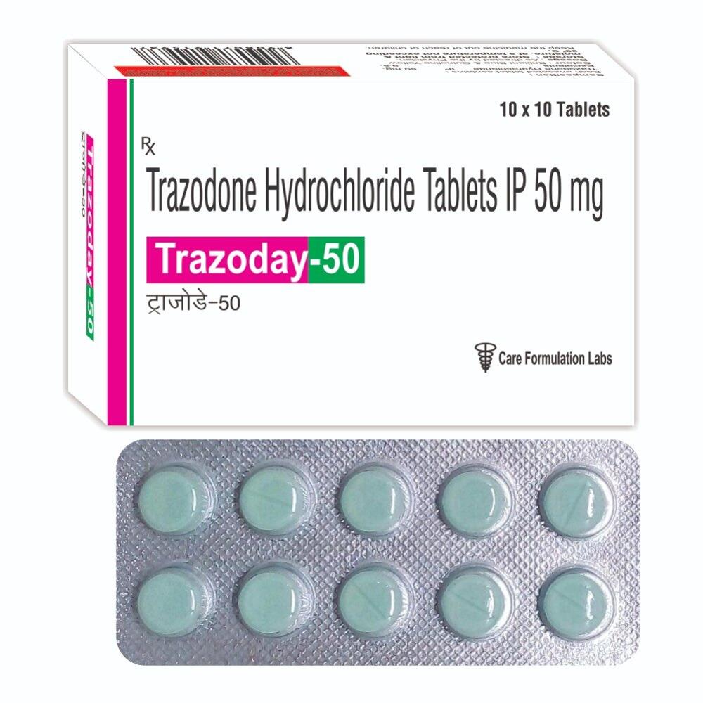Trazodone HCL IP 50 mg .