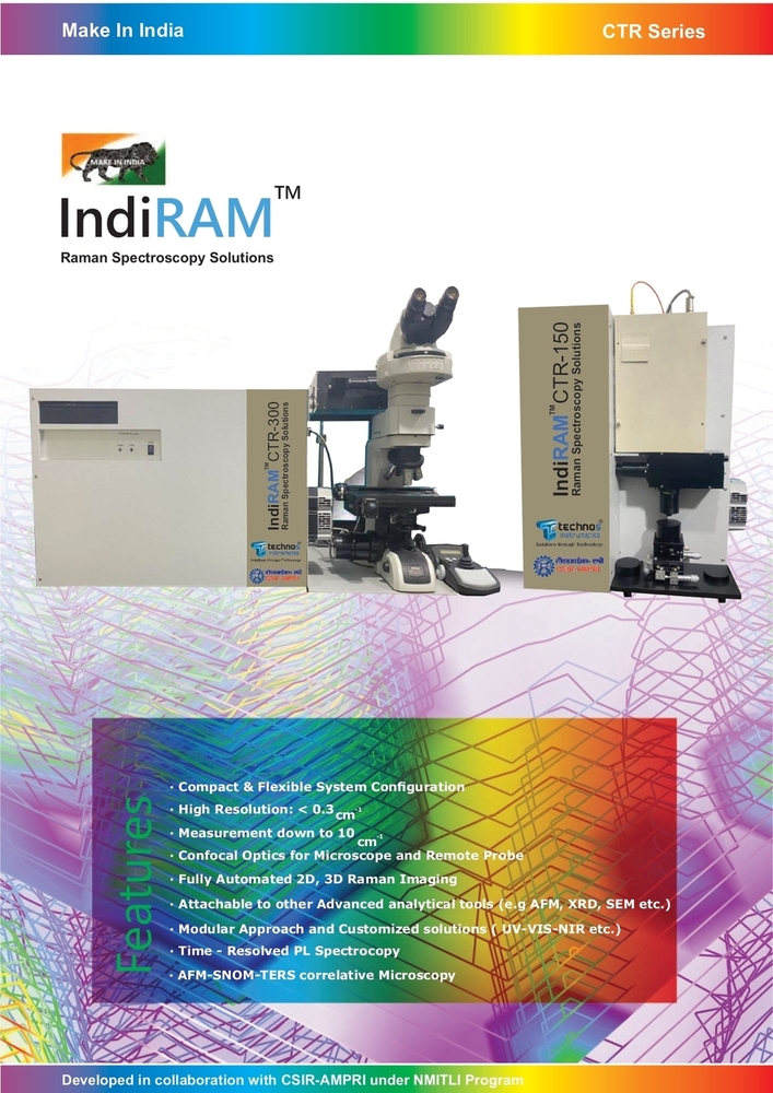 Confocal Micro Raman Spectrometers - Color: Silver