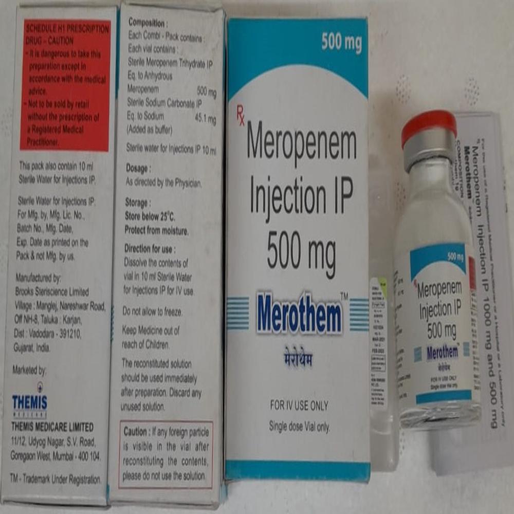 MEROTHEM 500MG