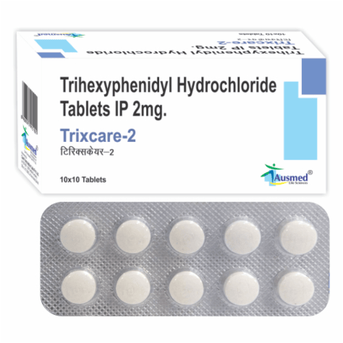 Trihexyphenidyl Hydrochloride IP 2 mg