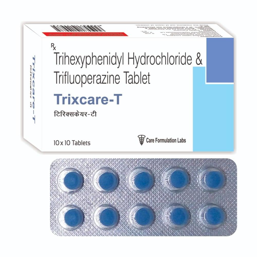 Trifluoperazine HCL IP  5 mg Trihexyphenidyl HCL IP 2 mg