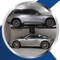 एकल पोस्ट कैन्टिलीवर स्टैक पार्किंग सिस्टम