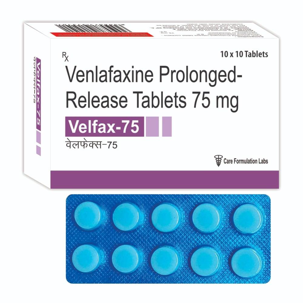 Venlafaxine Hcl B.p 75 Mg Prolonged-release Tablet - Ingredients: Azathioprine (25 Mg).