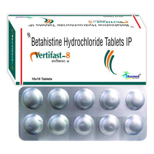 Betahistine Hydrochloride IP 8 mg