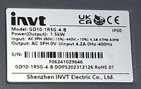 INVT DRIVE GD10 2HP 3PHASE