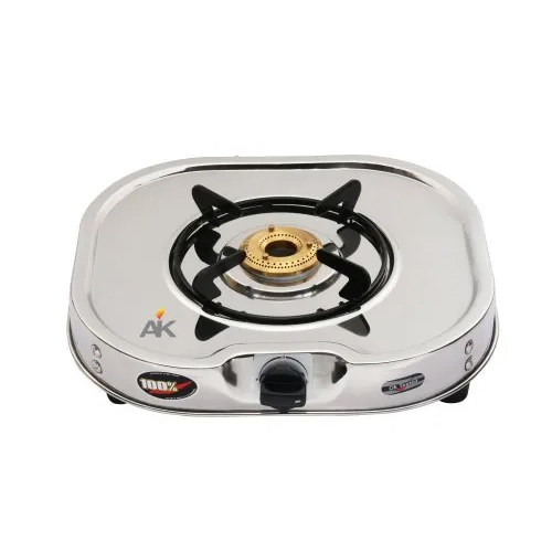 AK- 104 Stainless Steel Single Burner Gas Stove
