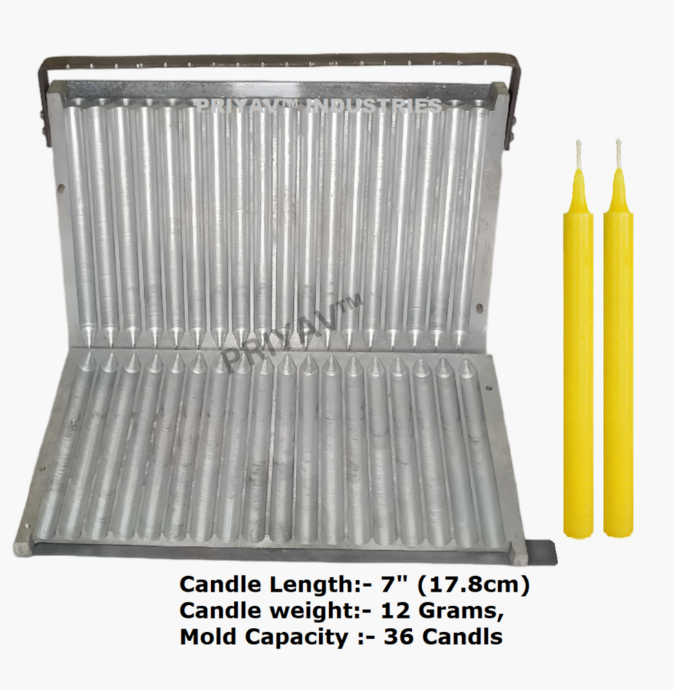 plain mold for candle making