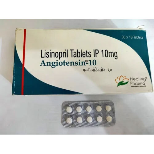 Angiotensin 10Mg Lisinopril Tablet - Drug Type: General Medicines