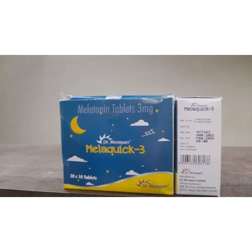 Melatopin Tablets 3mg (Melaquick-3