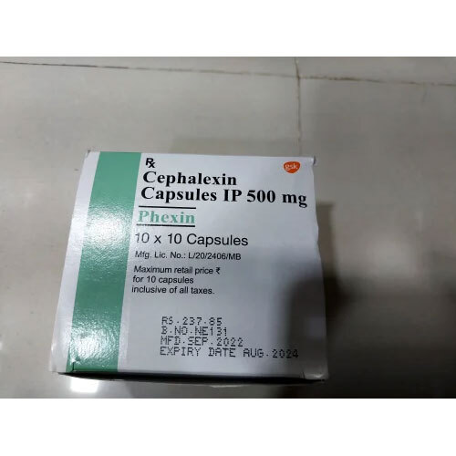 Cephalexin 500 Mg Capsule - Drug Type: General Medicines