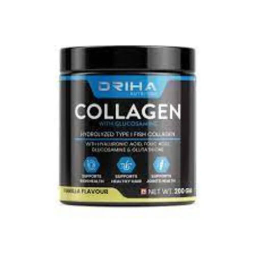 Fish Collagen Powder With Glucosamine Vanilla Flavour For Heal Thy Skin,Hair,Nails - Purity: 99%