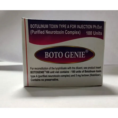 Botogenie 100Iu Injection - Age Group: For Adults