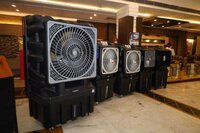 Desert Air Cooler Metal Body - Color: Black