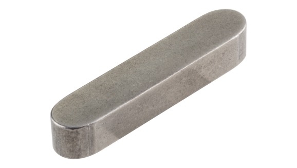 Stainless Steel Parallel Key - Available In Different Sizes | Silver Color, Plain Surface Treatment, Ideal For Industrial Applications