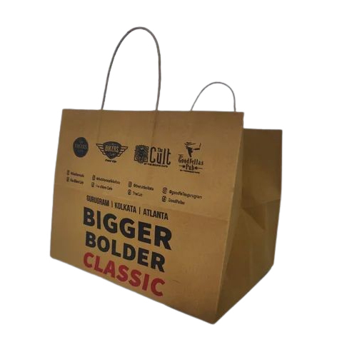 Eco Friendly Paper Bags - Color: Brown