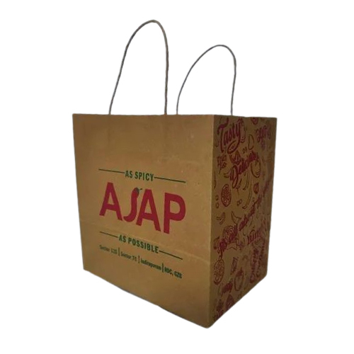 Food Paper Bag - Color: Brown