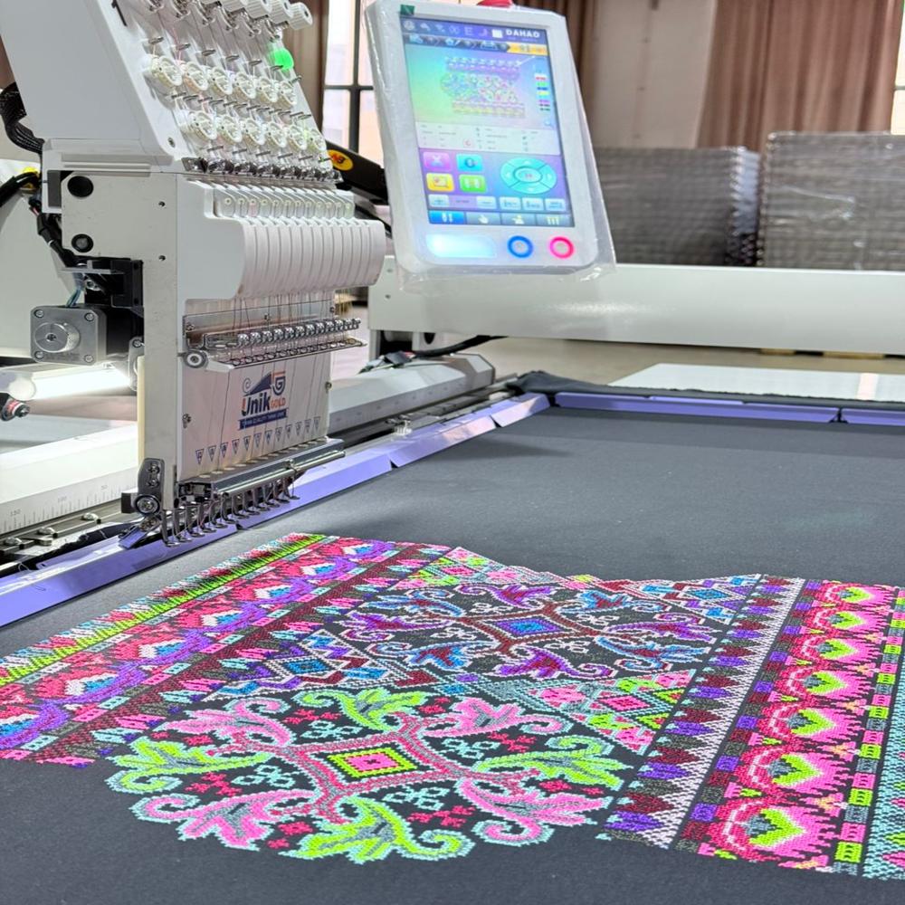 Single Head Embroidery Big Frame Size Machine
