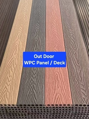 OUTDOOR WPC / PE DECK PANEL  140*25mm