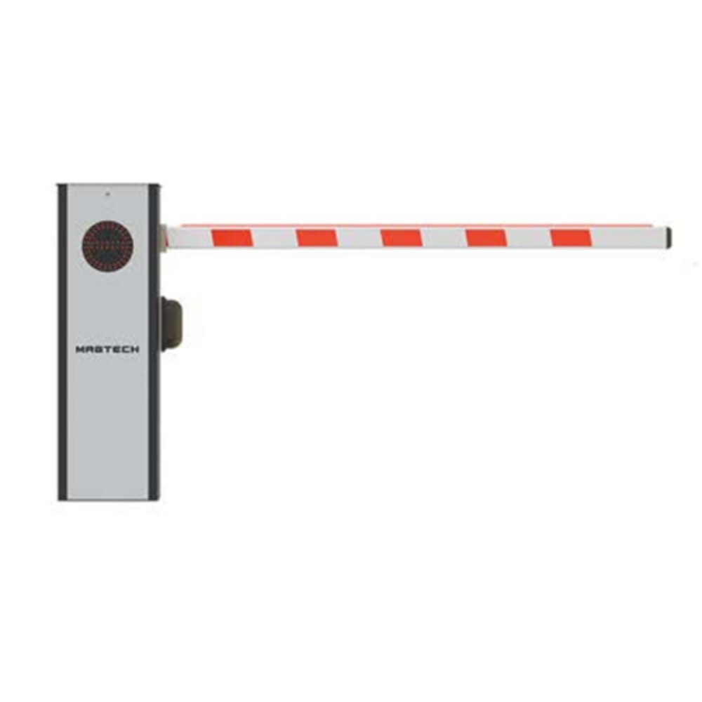 Boom Barrier - Metal, Various Sizes Available, Silver & Black | High-Quality Safety Device with Power Requirement, Warranty Included