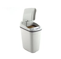 Electronic Sensor Waste Bin - Color: White