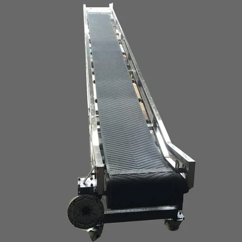 Rubber Belt Conveyor - Color: Black