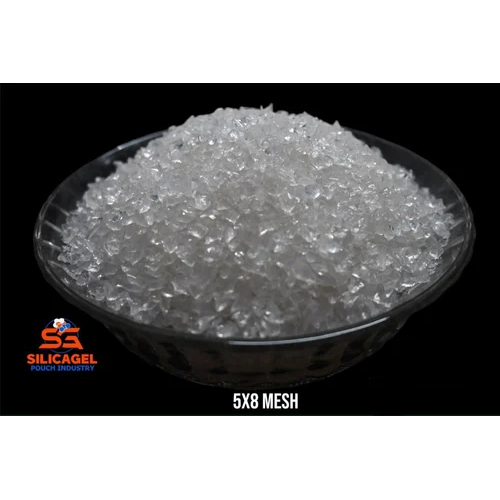 5-8 Mesh White Silica Gel - Grade: Industrial