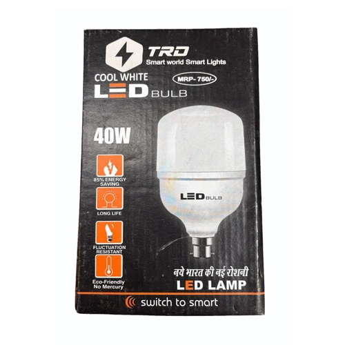 40 Watt Trd Led Bulb - Color: White