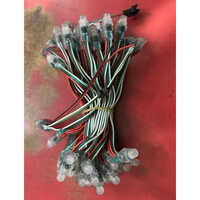 15m Pixel Led Lights - Pvc Material, Standard Size, White Color | Energy-efficient, Durable Lighting For Home Applications