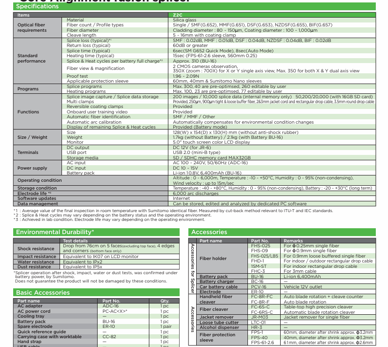 Sumitomo Z2c Splicing Machine - Capacity: 20 Kg/hr