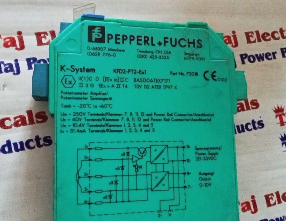 Pepper Fuchs Kfd2-pt2-ex1 72018