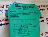 PEPPERL+FUCHS KFD2-PT2-Ex1 ISOLATED BARRIER