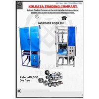 Automatic Single Die Paper Plates Machine - Color: Any