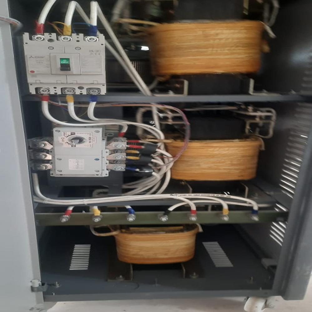 Three Phase Air Cooled Servo Stabilizers - Current Type: Dc To Ac