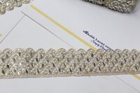 mirror & moti lace