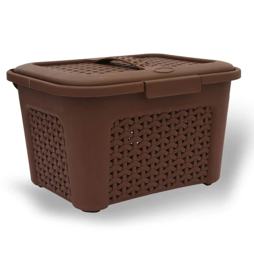 Portable Multi Purpose Medicine Box - Color: Brown