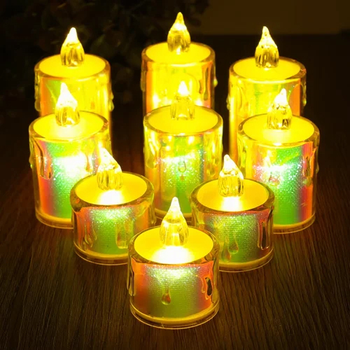 Flameless Led Candle - Color: Yellow