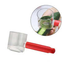 Vegetable Peeler With Container - Plastic Material, Various Sizes Available | Manual Installation, Convenient Storage For Easy Vegetable Preparation