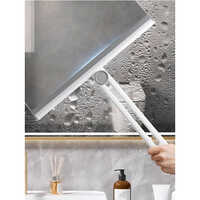 Window Glass Cleaning Wiper - High-quality Plastic, 30x28 Cm Size | Manual Installation, Streak-free Cleaning For Commercial And Home Use