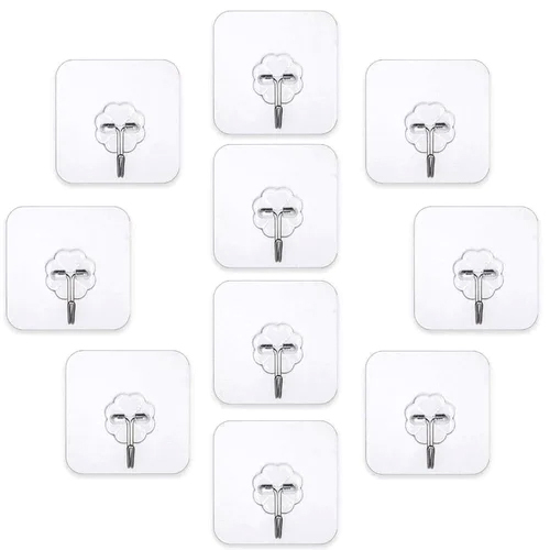 Self Adhesive Wall Hook - Install Type: Manual