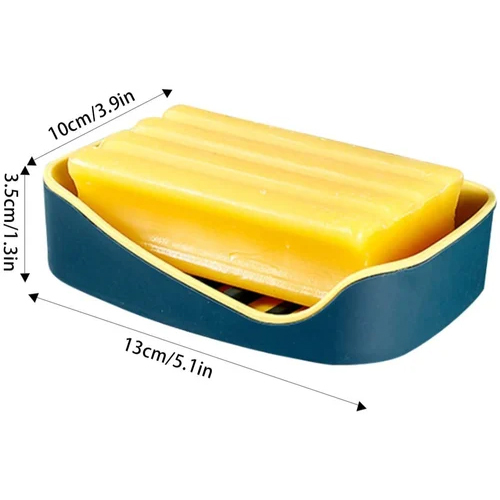 Wall Mounted Plastic Soap Dish - Color: Multi