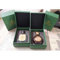 Cosmetic Box - High-quality Paper, Standard Size, Rectangular Shape, Glossy Lamination Finish, Stunning Green Color, Warranty Included