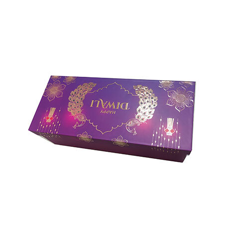 Collapsible Gift Hamper - Rectangular, 10x8x3.5 White Size | Special Effects Printing, Warranty Included, Ideal For Gift Packaging