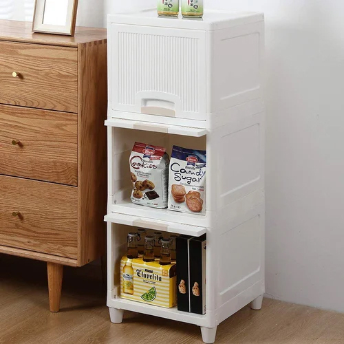 Plastic Cupboard - Color: White